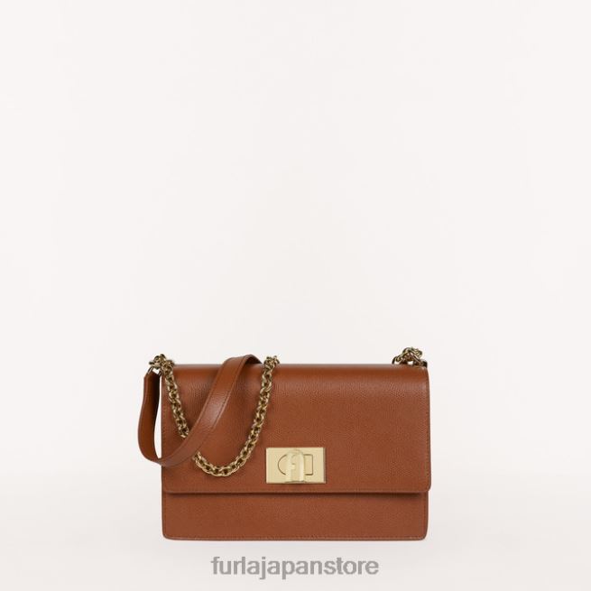 Furla 1927 クロスボディ 女性 アクセサリー 8B64V101 コニャックh