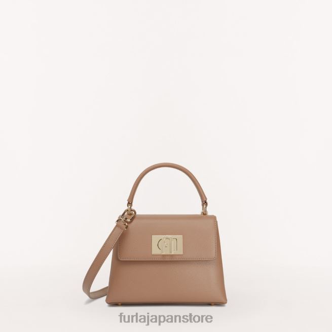 Furla 1927 トップハンドル ミニ 女性 アクセサリー 8B64V103 グレージュ