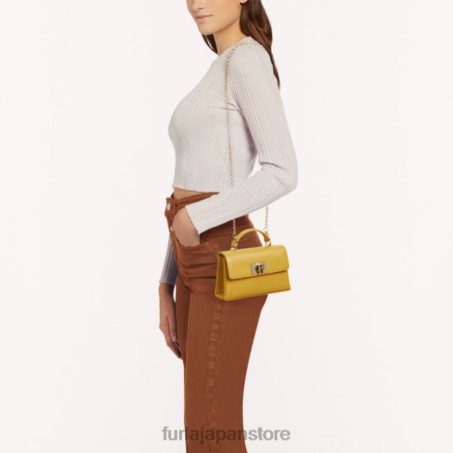 Furla 1927 ミニバッグM 女性 アクセサリー 8B64V135 ハニー