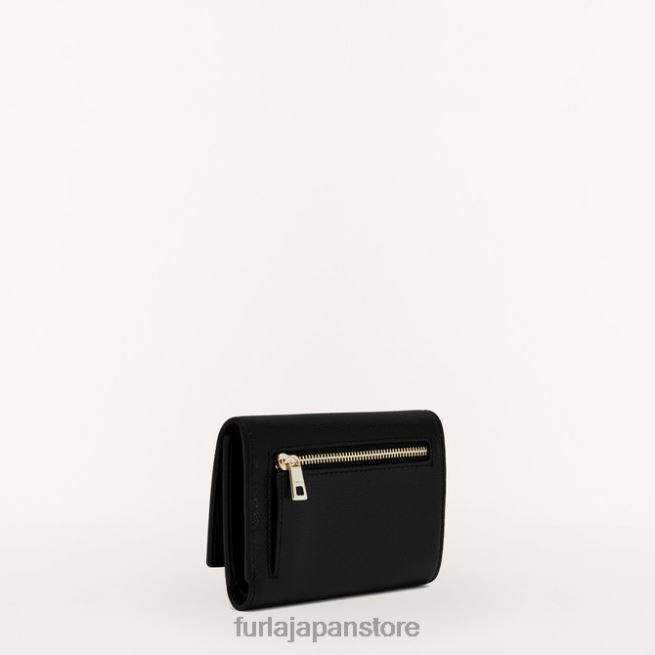 Furla 1927 コンパクトウォレット M 女性 アクセサリー 8B64V190 ネロ