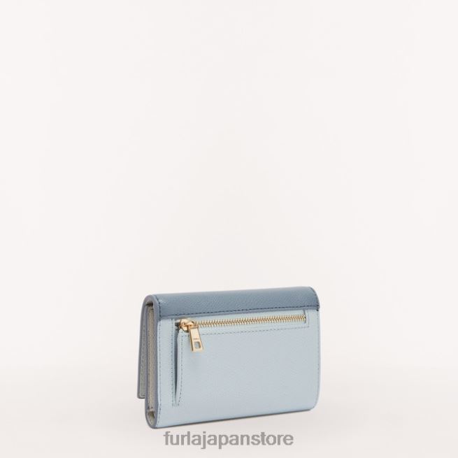 Furla 1927 コンパクトウォレット M 女性 アクセサリー 8B64V194 Celestial/artemisia/perla e int.