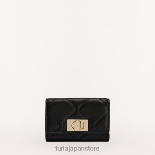 Furla 1927 コンパクトウォレット M 女性 アクセサリー 8B64V195 ネロ