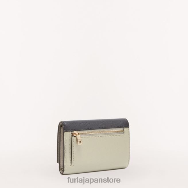 Furla 1927 コンパクトウォレット M 女性 アクセサリー 8B64V197 ソイル/マーモ c/perla e int.