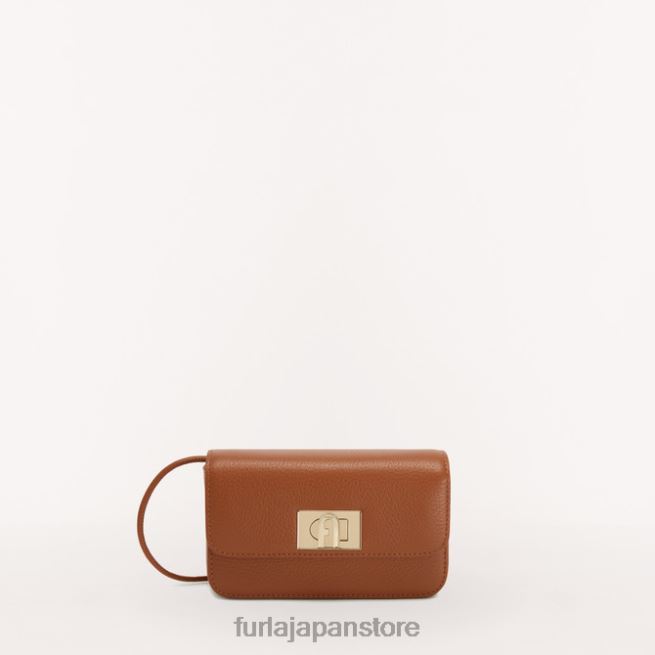 Furla 1927 ミニバッグM 女性 アクセサリー 8B64V63 コニャックh