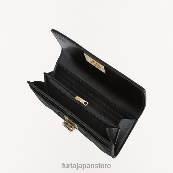 Furla 1927 コンチネンタル ウォレット XL 女性 アクセサリー 8B64V200 ネロ