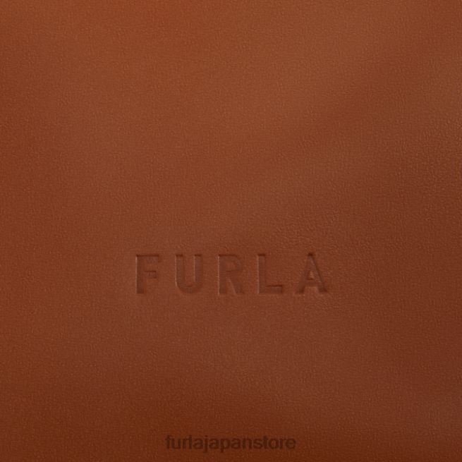 Furla ミアステラ バケットバッグ ミニ 女性 アクセサリー 8B64V119 コニャックh