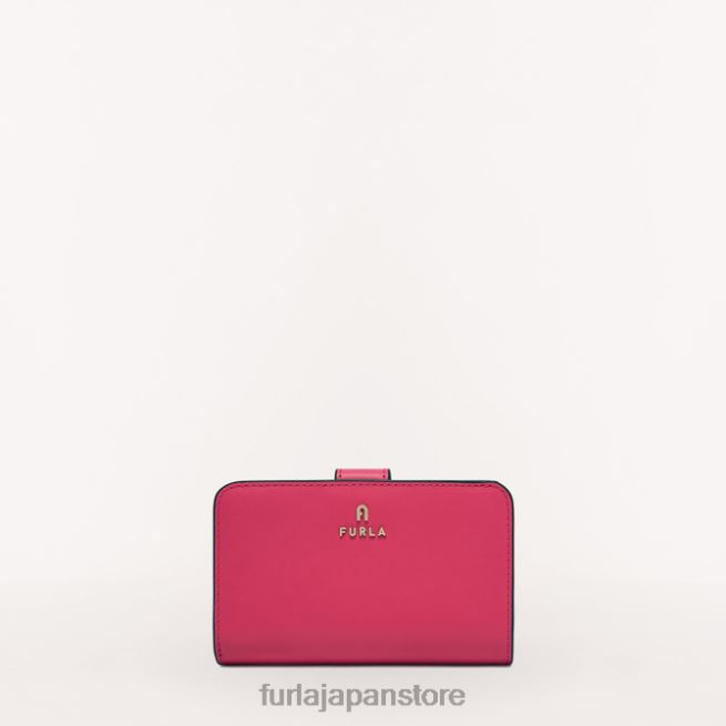 Furla カメリア コンパクトウォレットM 女性 アクセサリー 8B64V188 ポップピンク